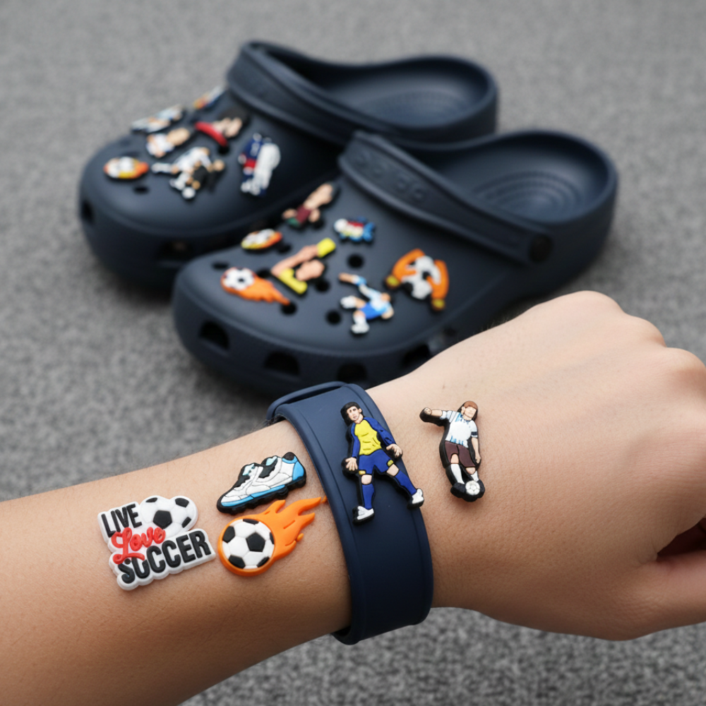 Ivasky sports clog accessories 30 piece set